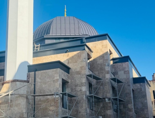 Yalova Yeni Kubbeli Camii’nin Kurşun Kubbe Kaplama