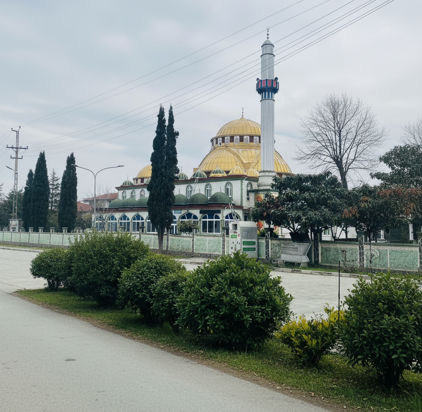 Sakarya Akyazı Yüksel Camisi Alüminyum Kubbe Kaplama